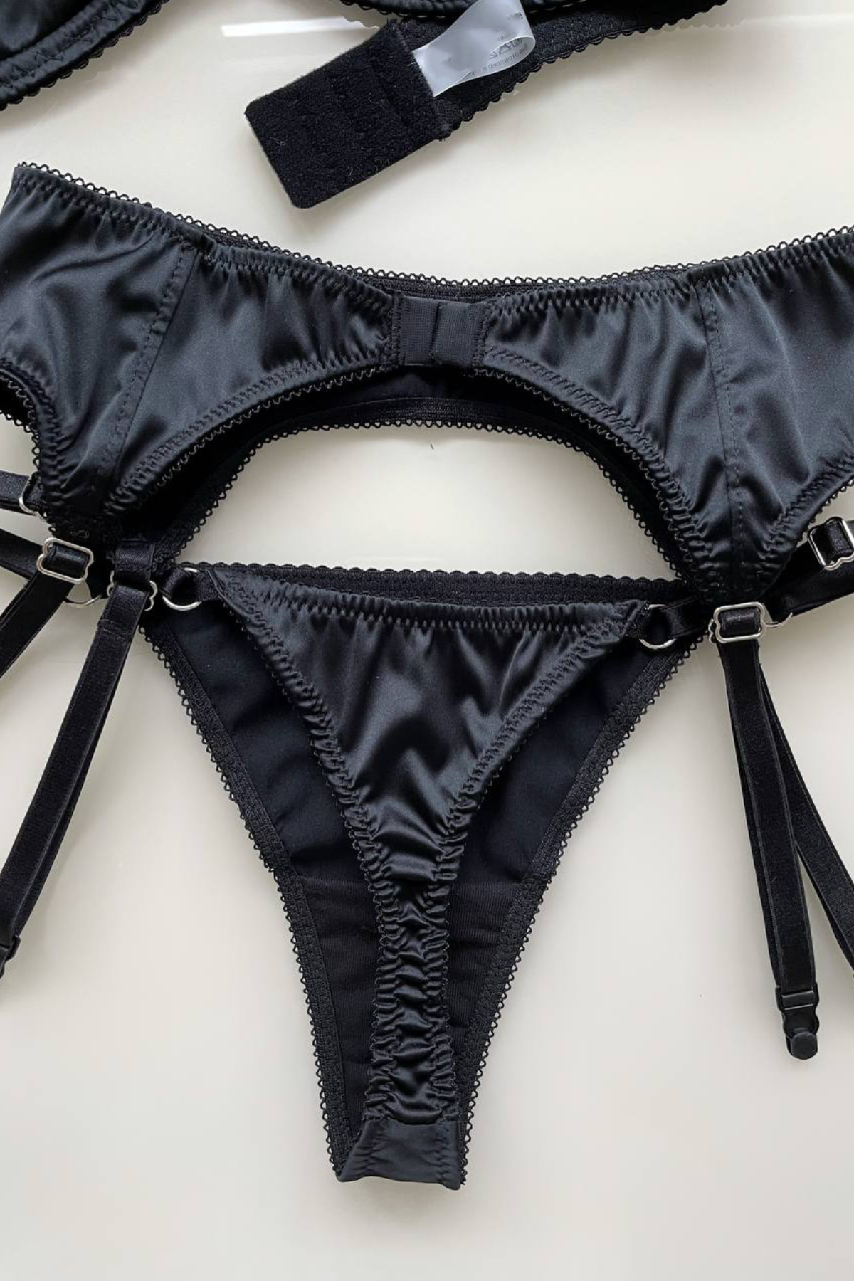 Amour Black Lingerie set-1
