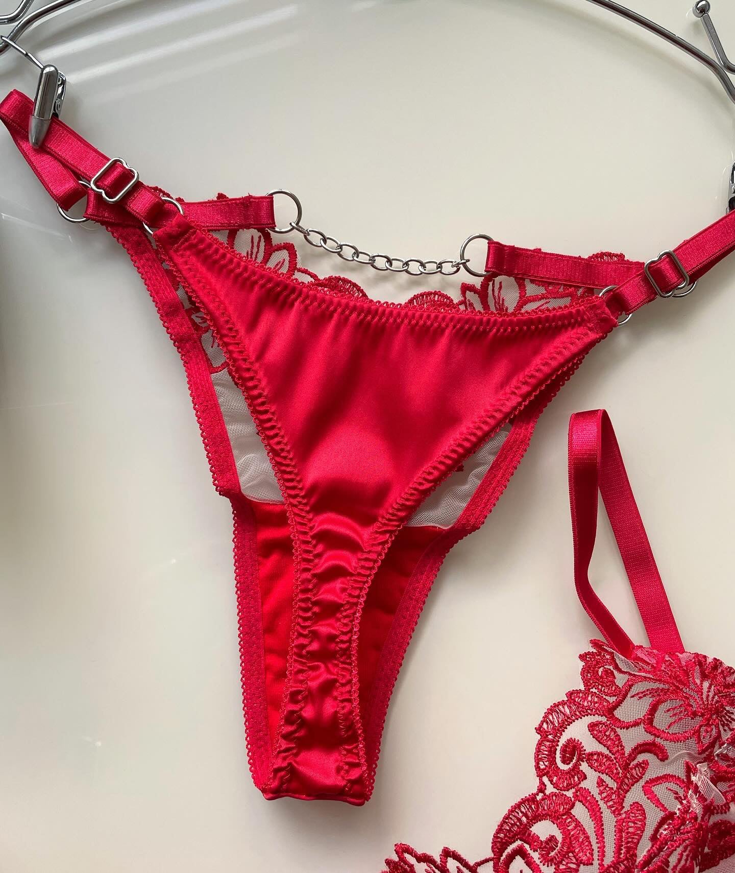 My Mystery Red Lingerie set-3